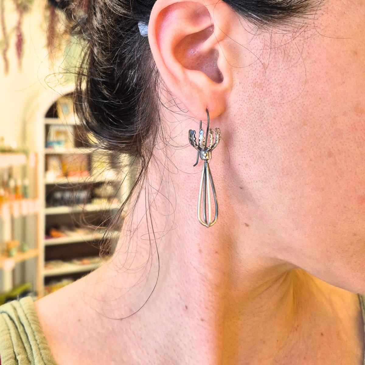 Flower Drop Earrings