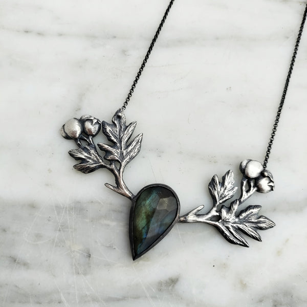 Hawthorn Branch Big Victorian Necklace