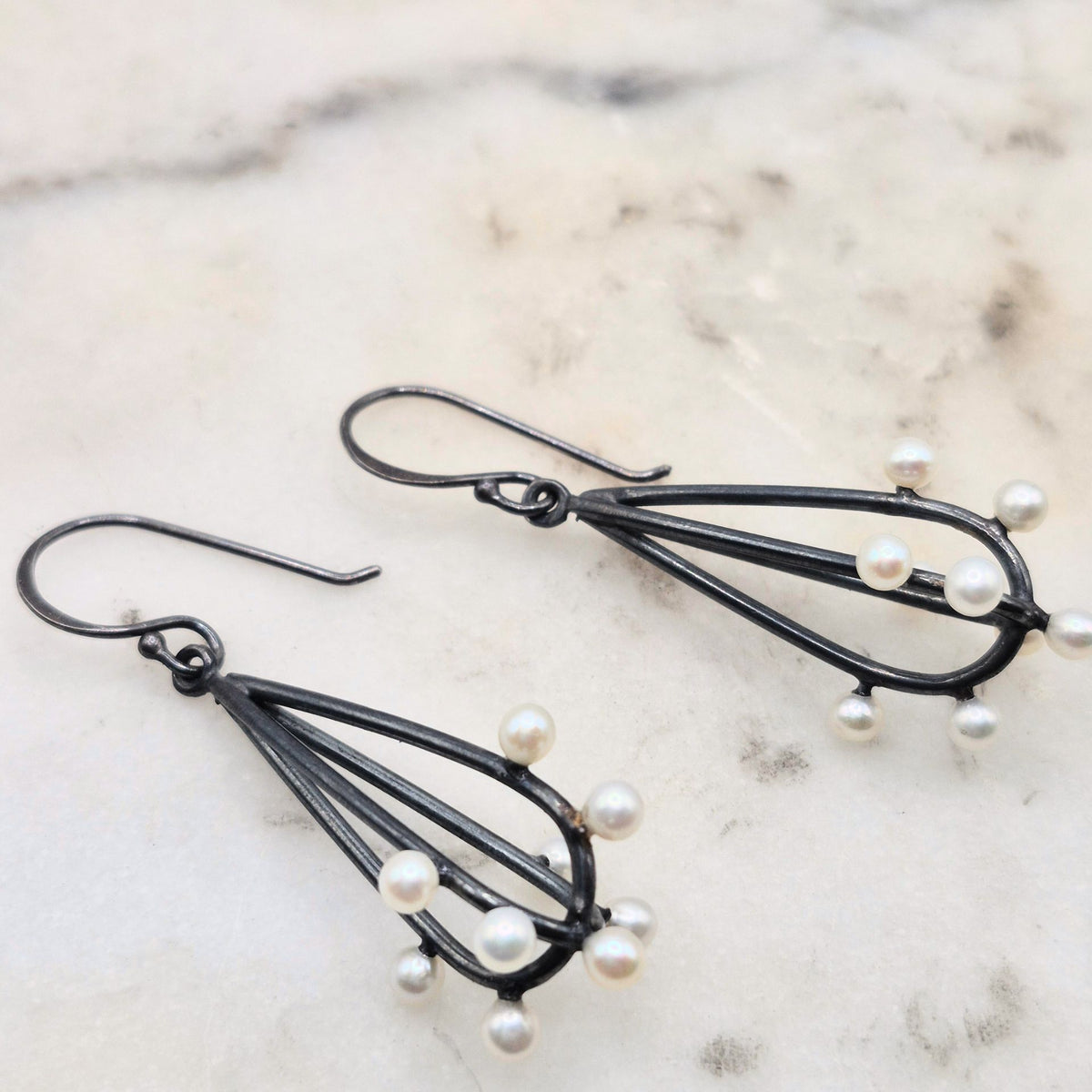 Pearl Droplet Earrings