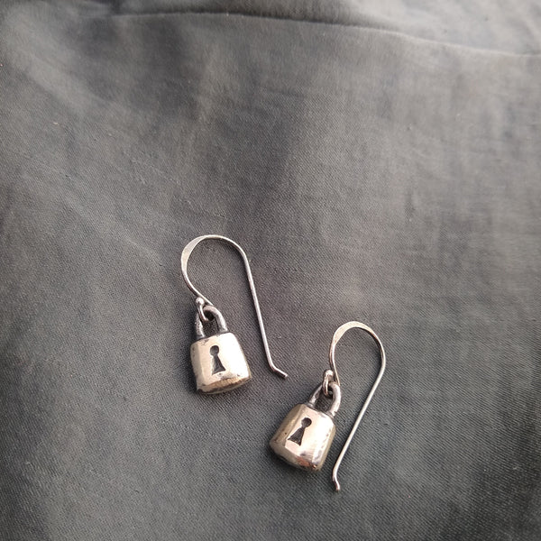 Padlock Earrings