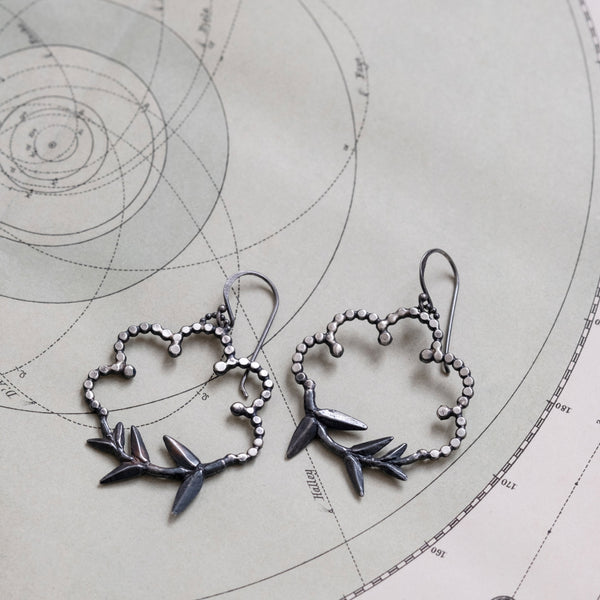 Root and Cloud Earrings