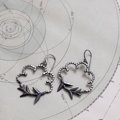 Root and Cloud Earrings